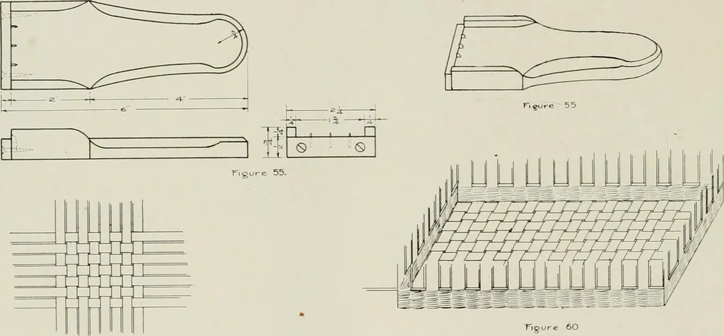An illustration from Problems in woodwork in combination with other materials for elementary manual training, 1917, leaf 73