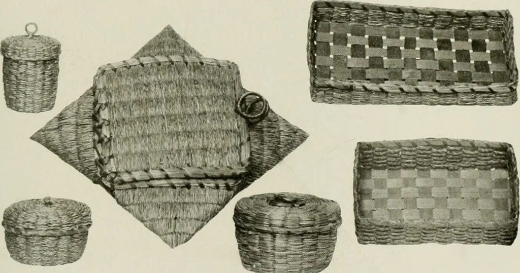 An illustration from Problems in woodwork in combination with other materials for elementary manual training, 1917, leaf 78