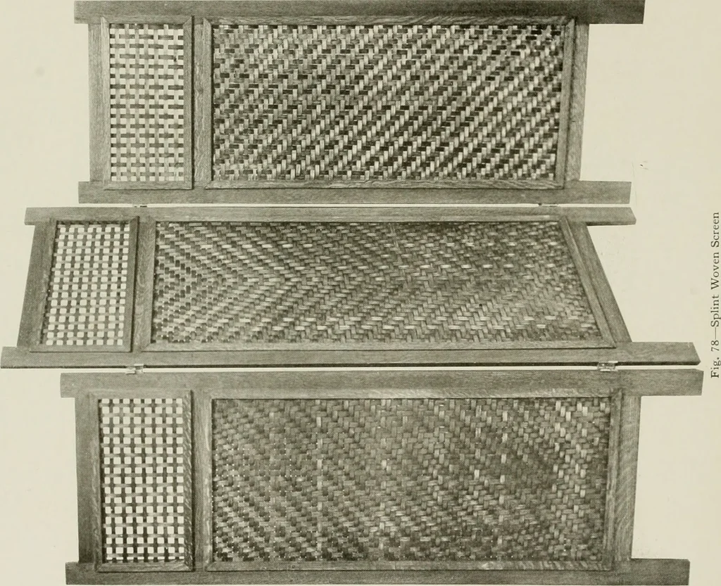 An illustration from Problems in woodwork in combination with other materials for elementary manual training, 1917, leaf 83