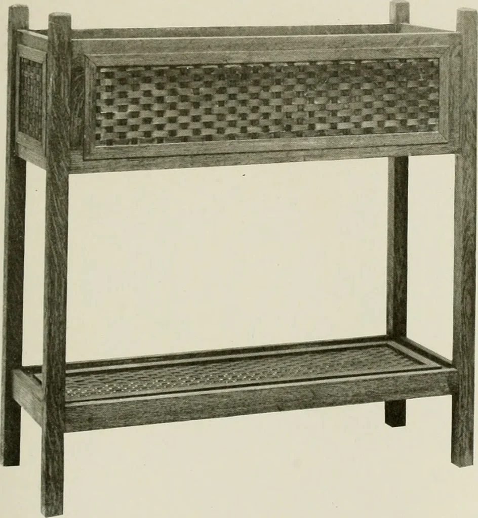 An illustration from Problems in woodwork in combination with other materials for elementary manual training, 1917, leaf 92