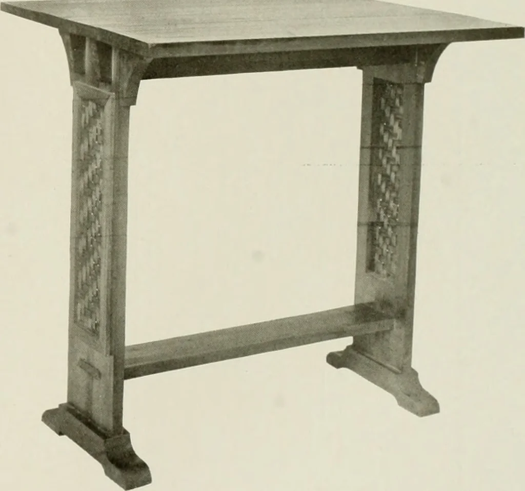 An illustration from Problems in woodwork in combination with other materials for elementary manual training, 1917, leaf 94
