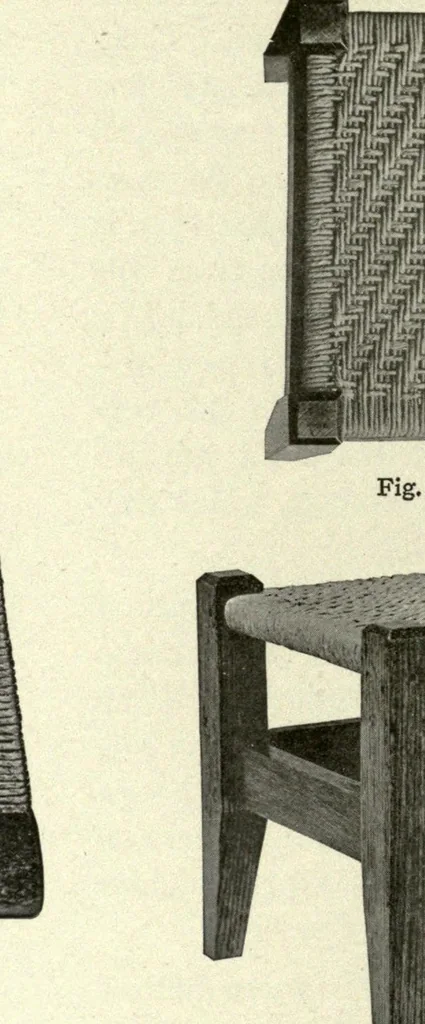 An illustration from Problems in woodwork, 1922, leaf 166