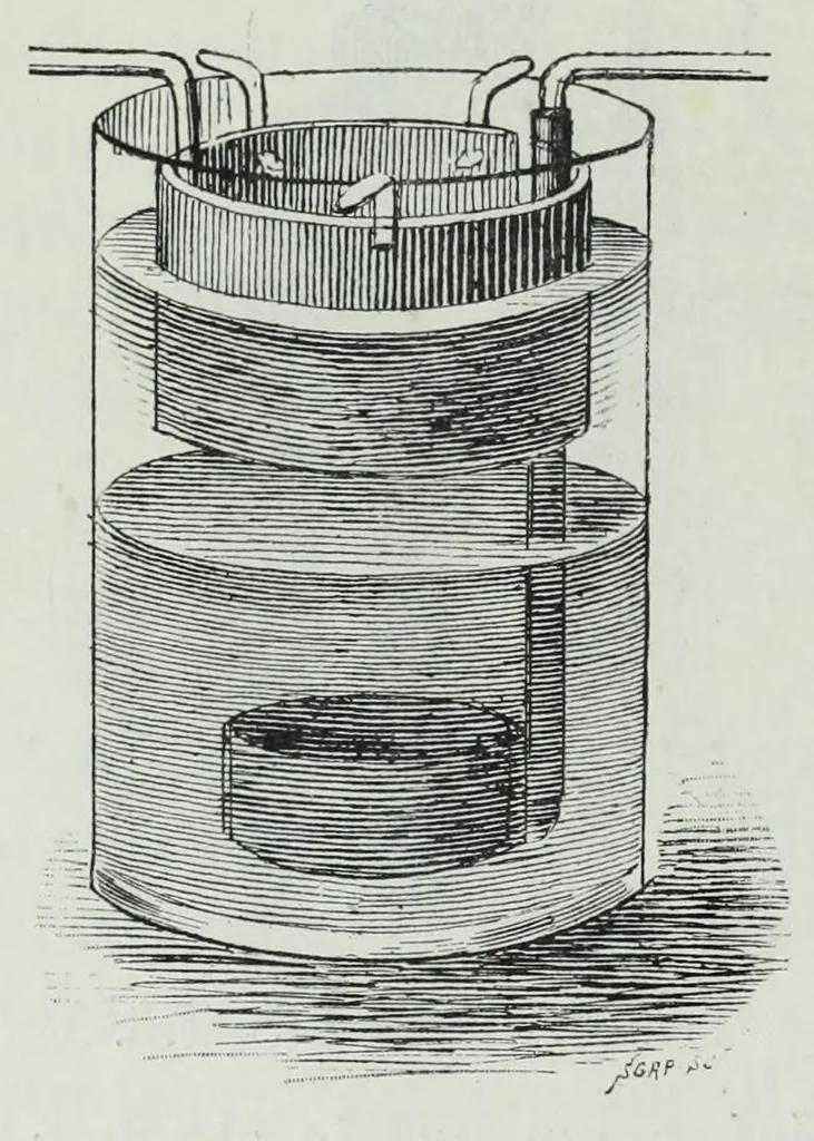 An illustration from Procédés de reproductions graphiques appliquées à l'imprimerie, 1888, leaf 112