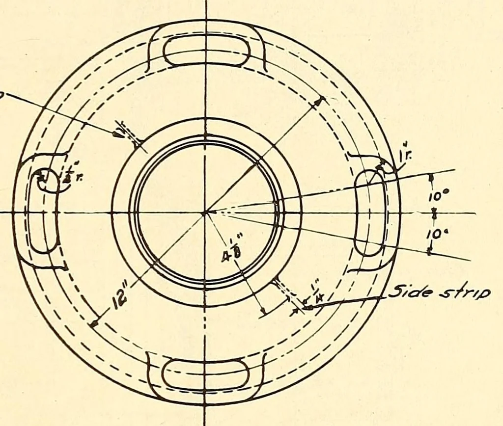 An illustration from Proceedings of the American Electric Railway Engineering Association ... containing a complete report of the ... Annual Convention, held at .., 1911, leaf 189