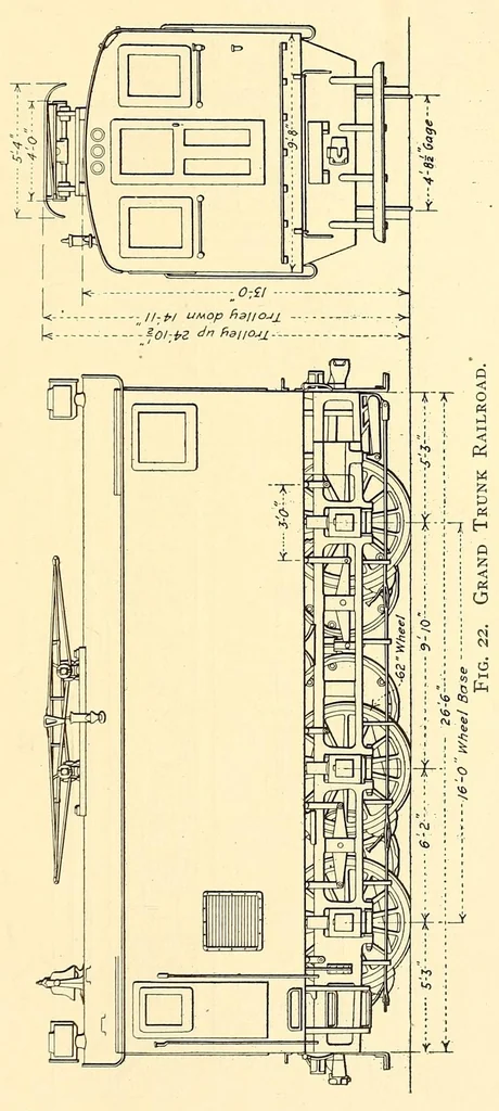 An illustration from Proceedings of the American Electric Railway Engineering Association ... containing a complete report of the ... Annual Convention, held at .., 1911, leaf 661