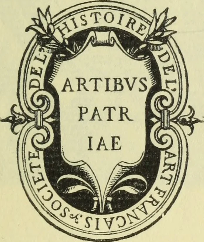 An illustration from Procès-verbaux, 1671-1793; publiés pour la Société de l'histoire de l'art français sous le patronage de l'Académie des beaux arts par Henry Lemonnier, 1911, leaf 10