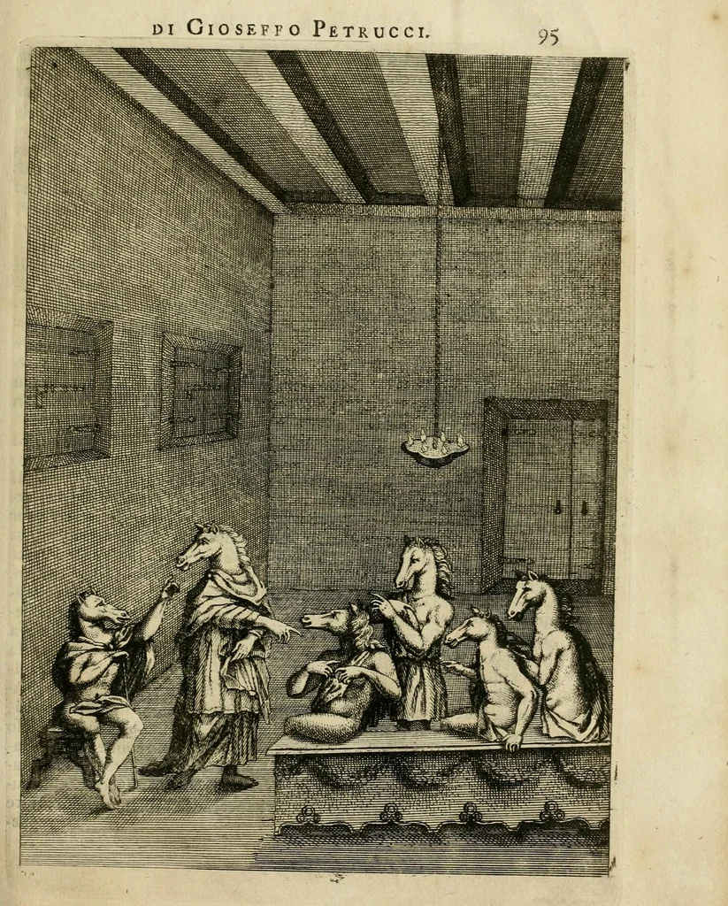 An illustration from Prodomo apologetico alli studi Chircheriani, 1677, leaf 121