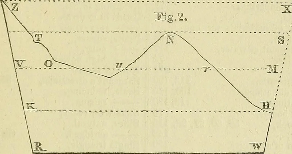 An illustration from Prodromus of a practical treatise on the mathematical arts: containing directions for surveying and engineering, 1838, leaf 204
