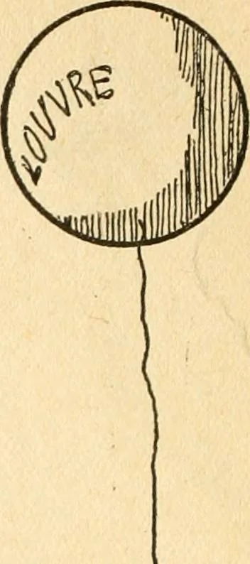 An illustration from Professeur Knatschké; oeuvres choisies du grand savant allemand et de sa fille Elsa. Recueillies et illustrées pour les Alsaciens par Hansi. Fidèlement traduites en français par H.P. Colle, 1916, leaf 47