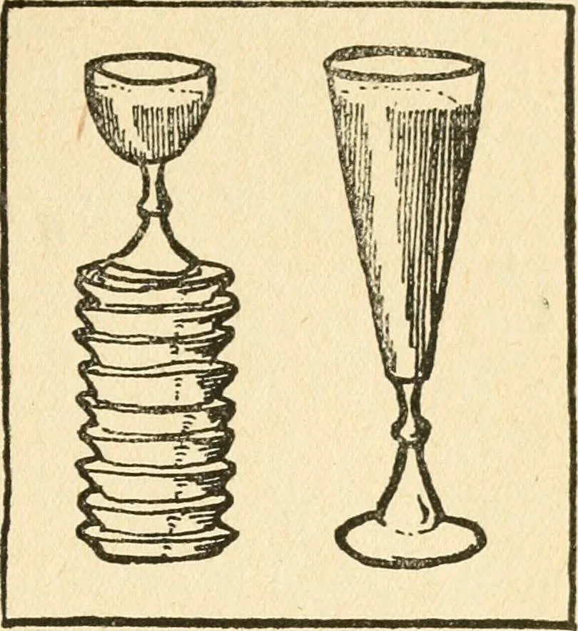 An illustration from Professeur Knatschké; oeuvres choisies du grand savant allemand et de sa fille Elsa. Recueillies et illustrées pour les Alsaciens par Hansi. Fidèlement traduites en français par H.P. Colle, 1916, leaf 48