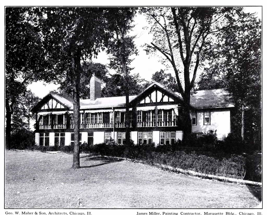 An illustration from Professional bulletin for architects and engineers on the subject of painting and finishing., 1924, leaf 11