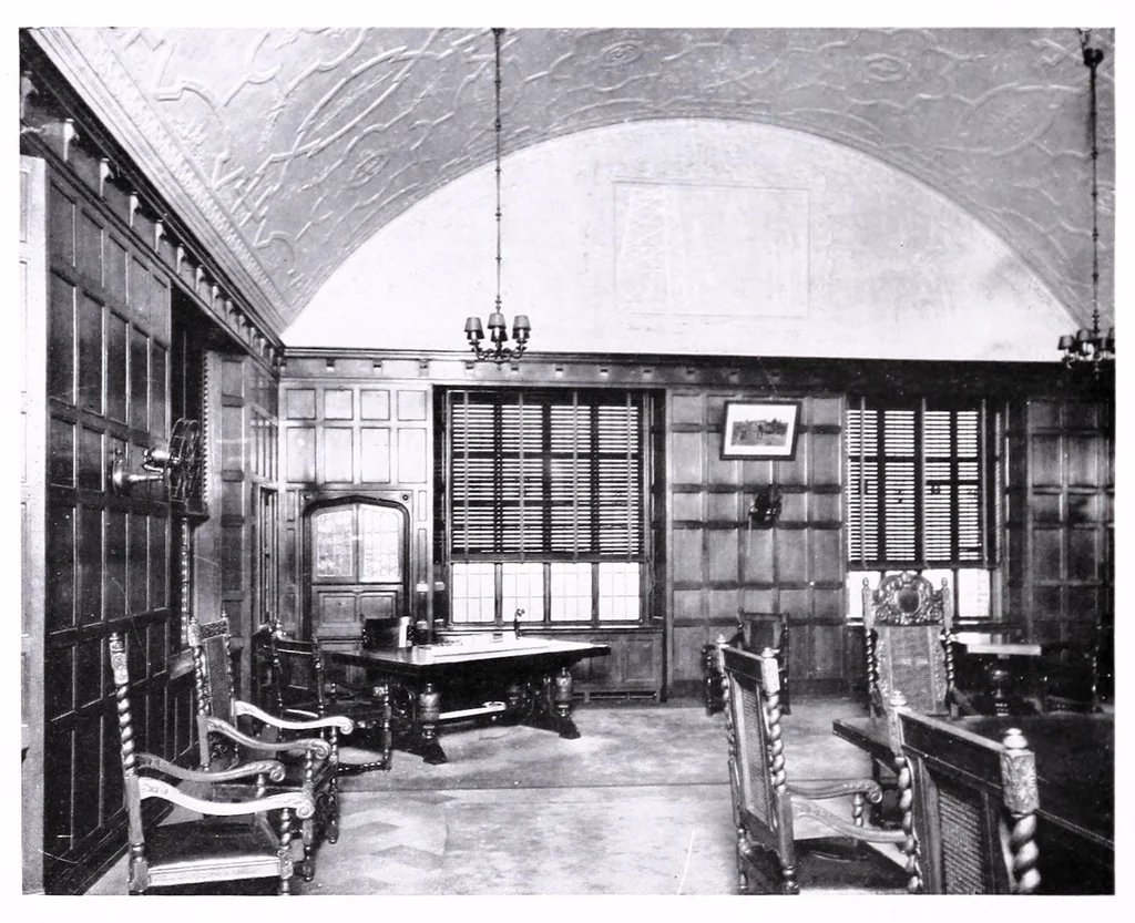 An illustration from Professional bulletin for architects and engineers on the subject of painting and finishing., 1924, leaf 28