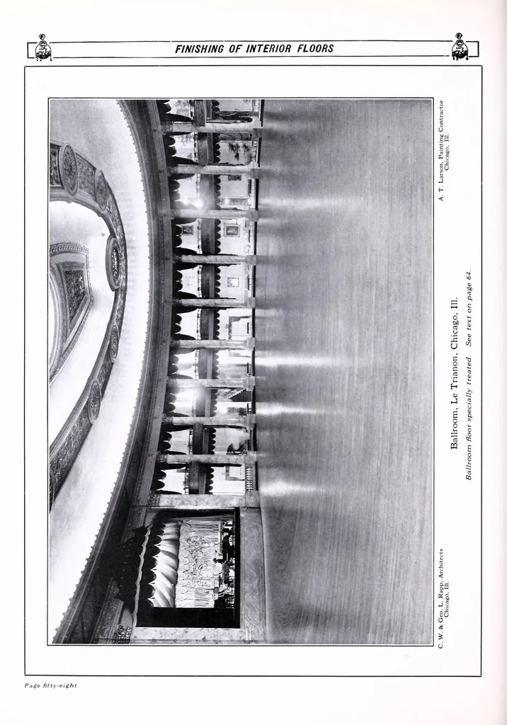 An illustration from Professional bulletin for architects and engineers on the subject of painting and finishing., 1924, leaf 66