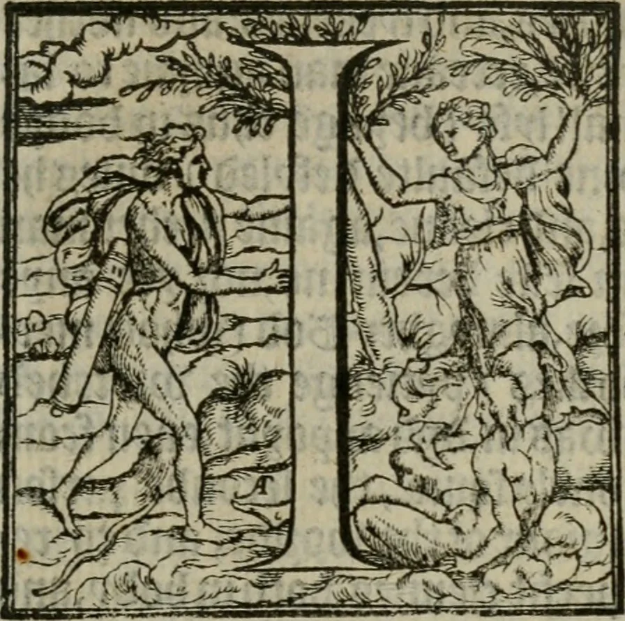 An illustration from A profitable and necessarye doctryne : with certayne homelies adioyned therunto, 1555, leaf 442