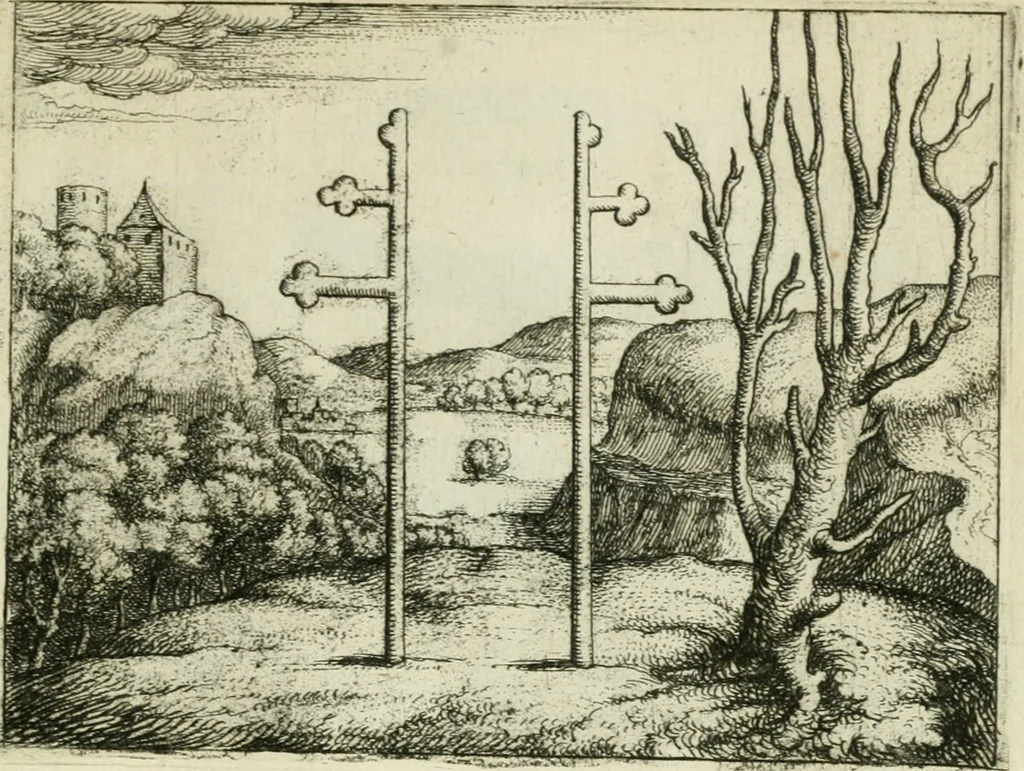 An illustration from Prognosticatio eximii doctoris Theophrasti Paracelsi, 1500, leaf 18