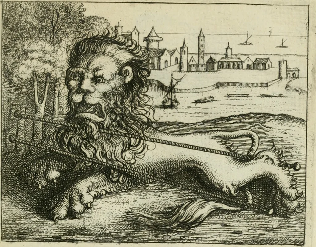 An illustration from Prognosticatio eximii doctoris Theophrasti Paracelsi, 1500, leaf 28