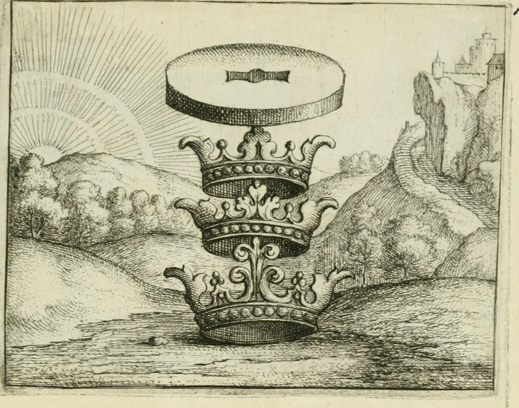 An illustration from Prognosticatio eximii doctoris Theophrasti Paracelsi, 1500, leaf 40