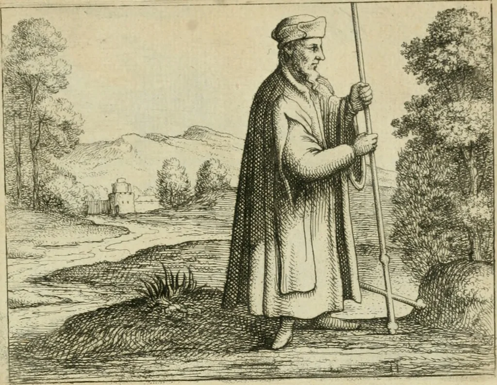 An illustration from Prognosticatio eximii doctoris Theophrasti Paracelsi, 1500, leaf 50