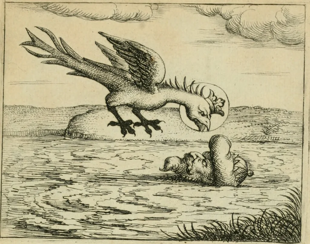 An illustration from Prognosticatio eximii doctoris Theophrasti Paracelsi, 1500, leaf 52