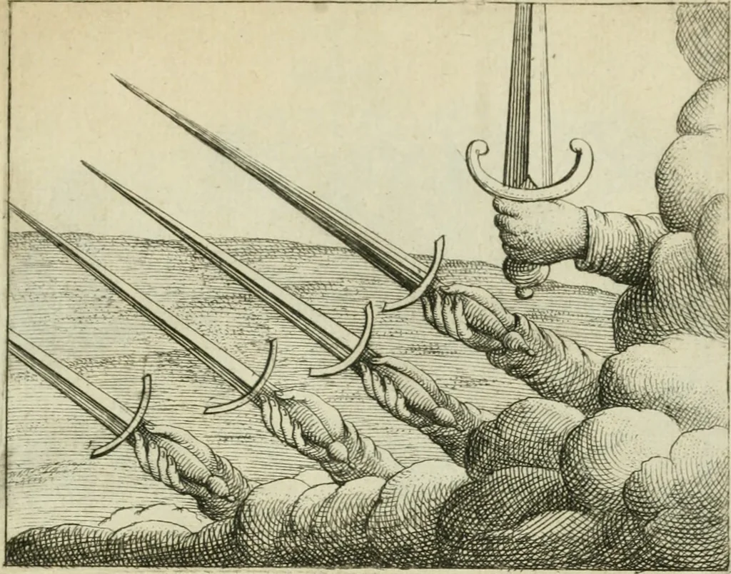 An illustration from Prognosticatio eximii doctoris Theophrasti Paracelsi, 1500, leaf 64