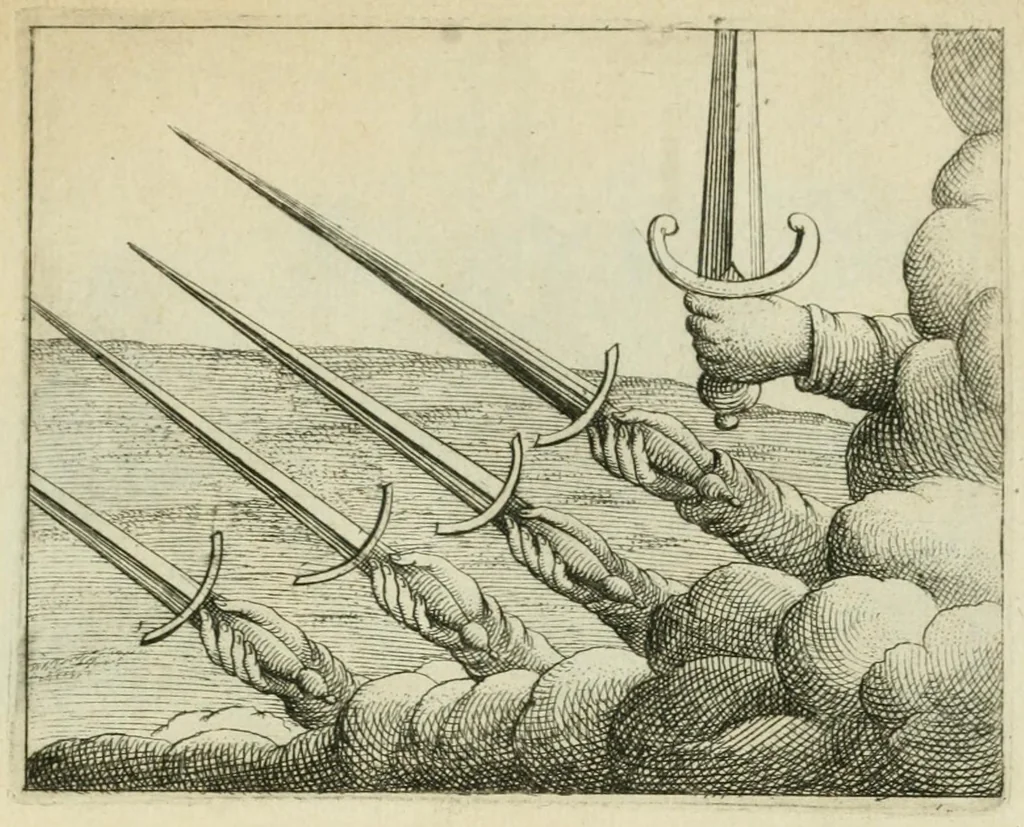 An illustration from Prognosticatio eximii doctoris Theophrasti Paracelsi, 1560, leaf 65