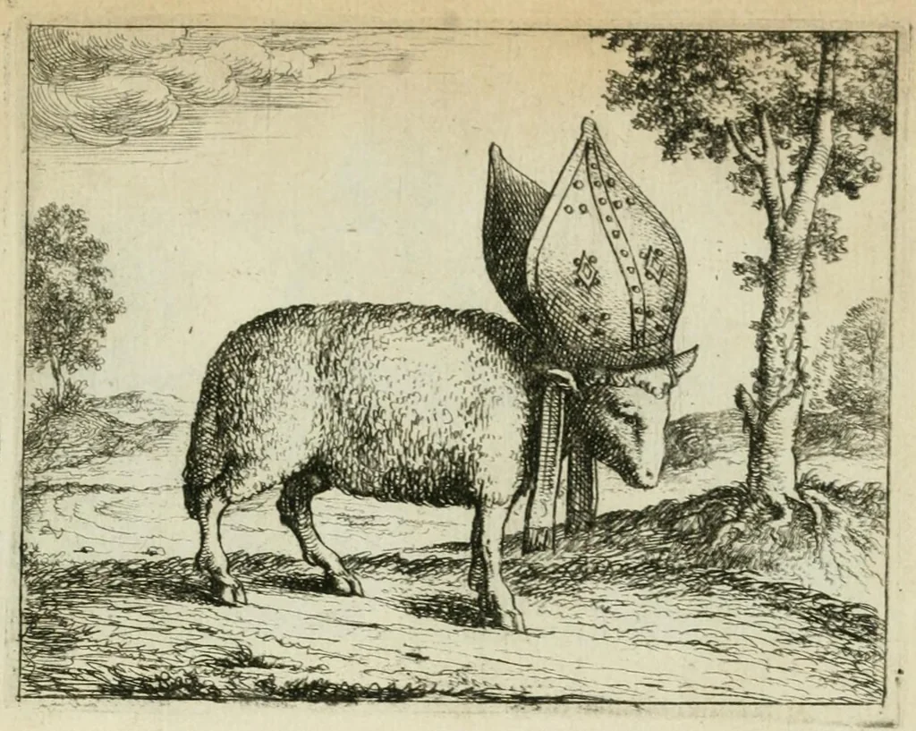 An illustration from Prognosticatio eximii doctoris Theophrasti Paracelsi, 1560, leaf 69