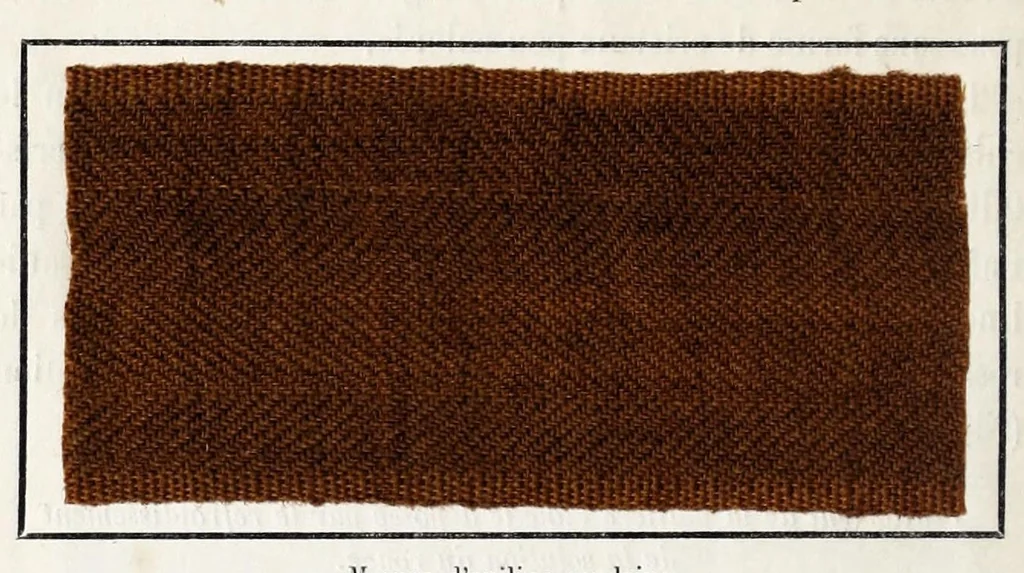 An illustration from Progrès de l'industrie des matières colorantes artificielles, 1876, leaf 72