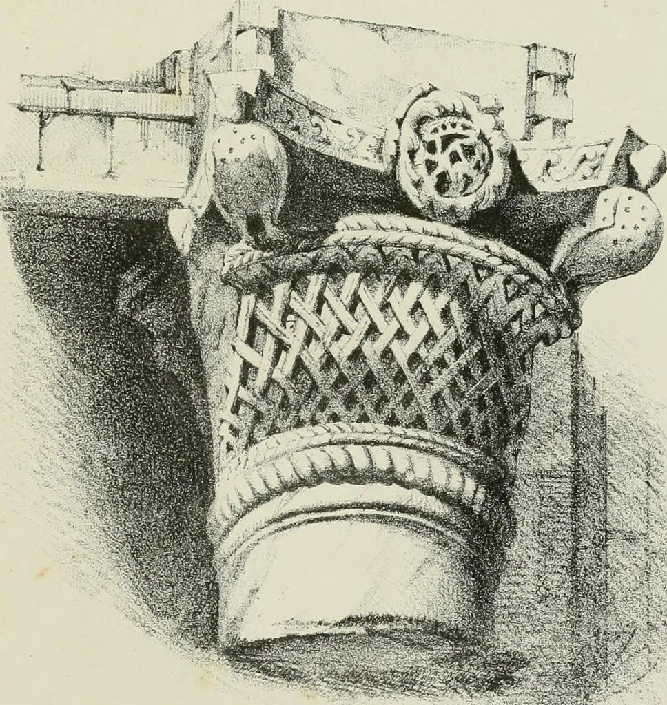 An illustration from Progress in art and architecture : with precedents for ornament, 1852, leaf 74
