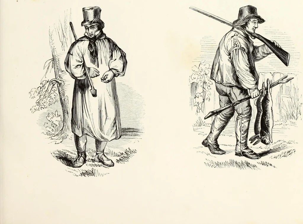 An illustration from The progressive drawing-book : containing a series of easy and comprehensive lessons for drawing landscape, architecture, the human figure, shipping, and animals, &c. without the aid of a master : also, a complete treatise on perspective, with nearly three hundred engravings, 1853, leaf 106
