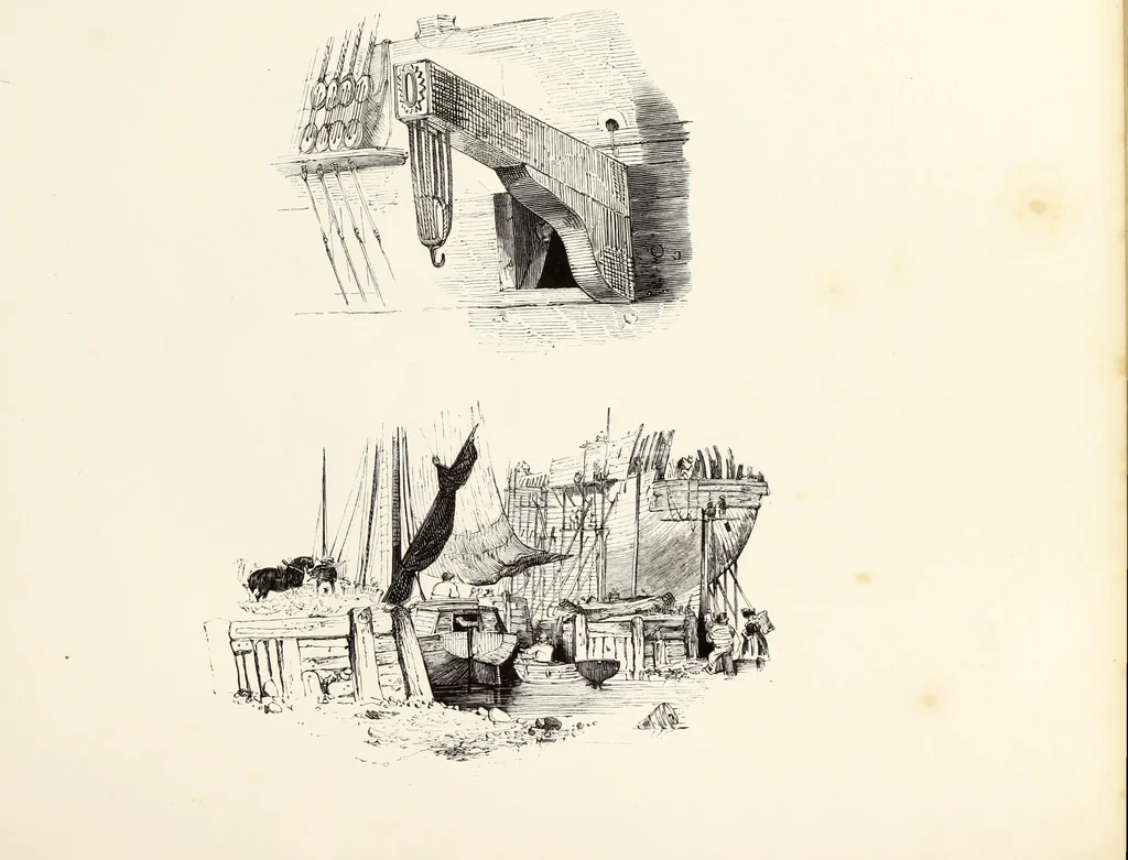 An illustration from The progressive drawing-book : containing a series of easy and comprehensive lessons for drawing landscape, architecture, the human figure, shipping, and animals, &c. without the aid of a master : also, a complete treatise on perspective, with nearly three hundred engravings, 1853, leaf 126