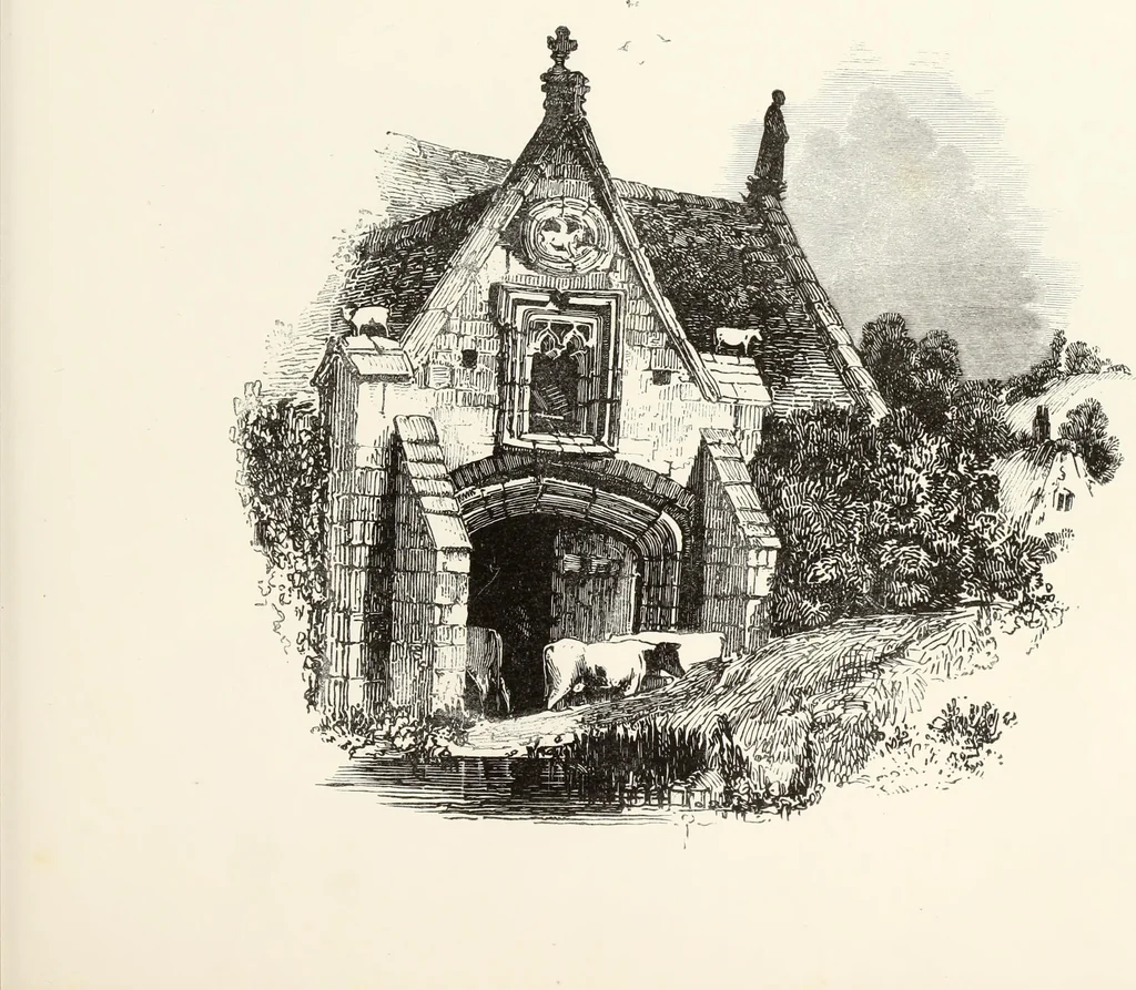An illustration from The progressive drawing-book : containing a series of easy and comprehensive lessons for drawing landscape, architecture, the human figure, shipping, and animals, &c. without the aid of a master : also, a complete treatise on perspective, with nearly three hundred engravings, 1853, leaf 136