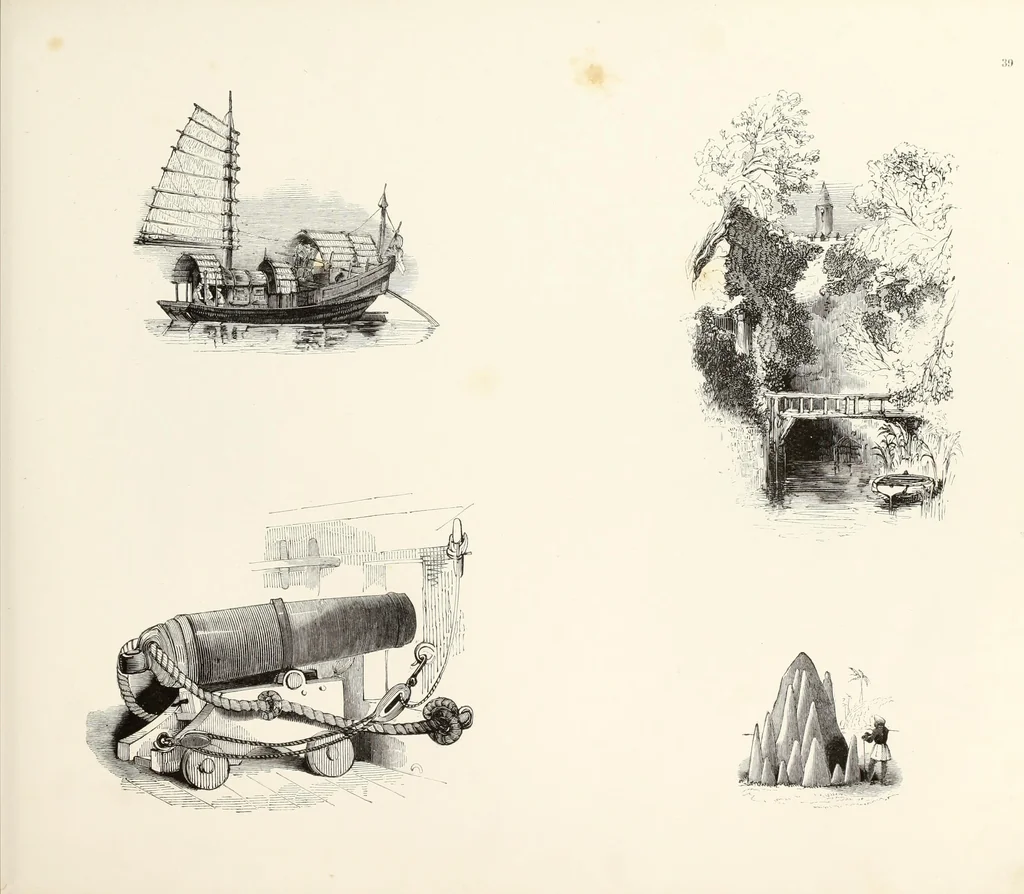 An illustration from The progressive drawing-book : containing a series of easy and comprehensive lessons for drawing landscape, architecture, the human figure, shipping, and animals, &c. without the aid of a master : also, a complete treatise on perspective, with nearly three hundred engravings, 1853, leaf 138