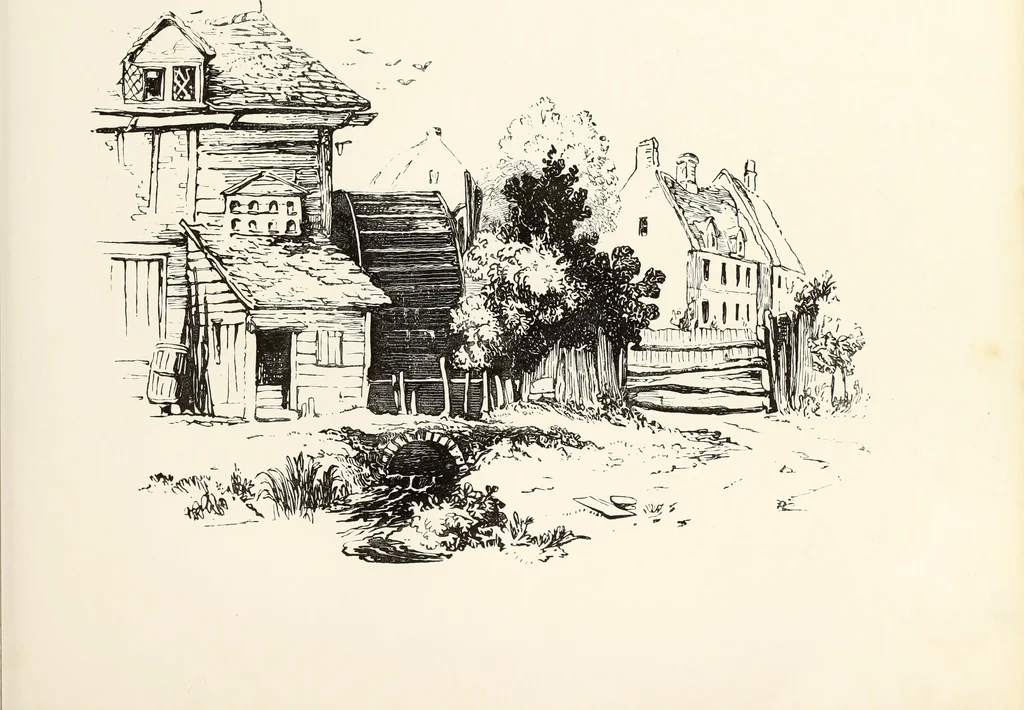 An illustration from The progressive drawing-book : containing a series of easy and comprehensive lessons for drawing landscape, architecture, the human figure, shipping, and animals, &c. without the aid of a master : also, a complete treatise on perspective, with nearly three hundred engravings, 1853, leaf 142