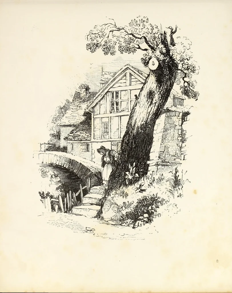 An illustration from The progressive drawing-book : containing a series of easy and comprehensive lessons for drawing landscape, architecture, the human figure, shipping, and animals, &c. without the aid of a master : also, a complete treatise on perspective, with nearly three hundred engravings, 1853, leaf 146