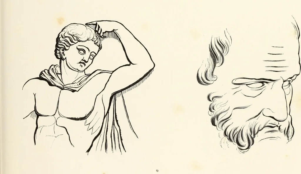 An illustration from The progressive drawing-book : containing a series of easy and comprehensive lessons for drawing landscape, architecture, the human figure, shipping, and animals, &c. without the aid of a master : also, a complete treatise on perspective, with nearly three hundred engravings, 1853, leaf 206