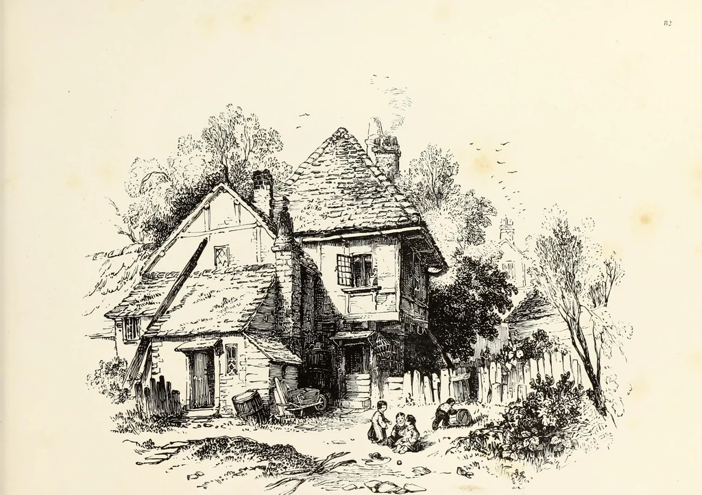 An illustration from The progressive drawing-book : containing a series of easy and comprehensive lessons for drawing landscape, architecture, the human figure, shipping, and animals, &c. without the aid of a master : also, a complete treatise on perspective, with nearly three hundred engravings, 1853, leaf 224