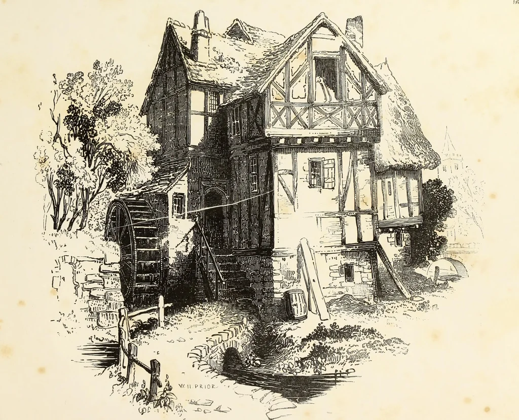 An illustration from The progressive drawing-book : containing a series of easy and comprehensive lessons for drawing landscape, architecture, the human figure, shipping, and animals, &c. without the aid of a master : also, a complete treatise on perspective, with nearly three hundred engravings, 1853, leaf 232