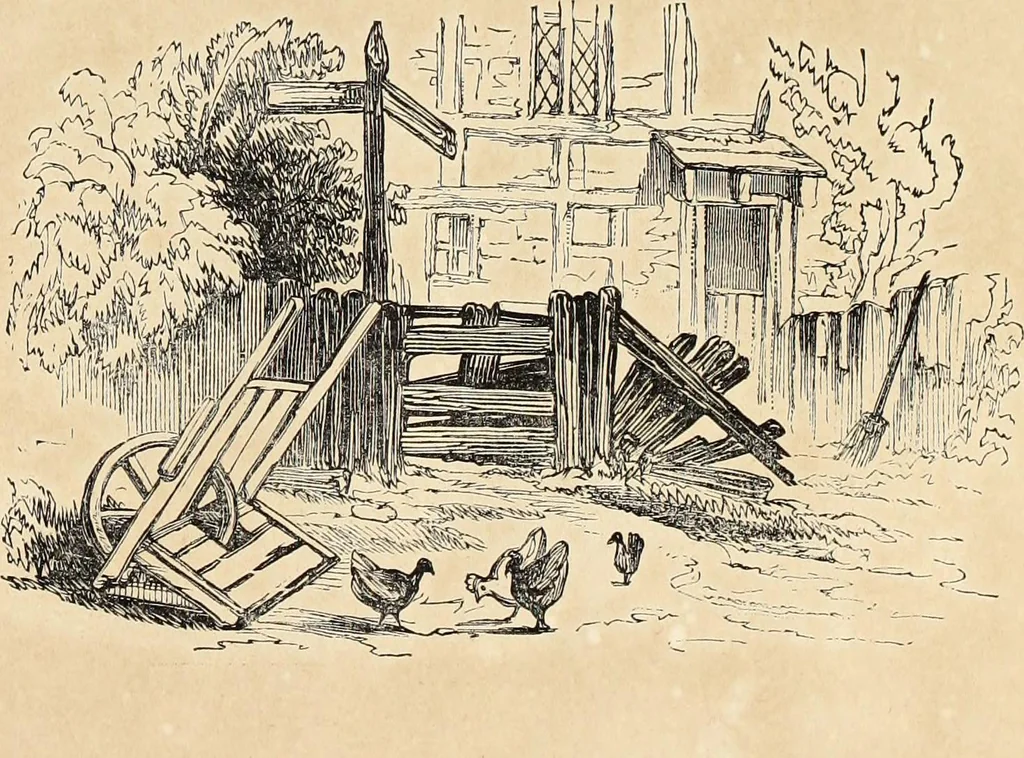 An illustration from The progressive drawing-book : containing a series of easy and comprehensive lessons for drawing landscape, architecture, the human figure, shipping, and animals, &c. without the aid of a master : also, a complete treatise on perspective, with nearly three hundred engravings, 1853, leaf 74
