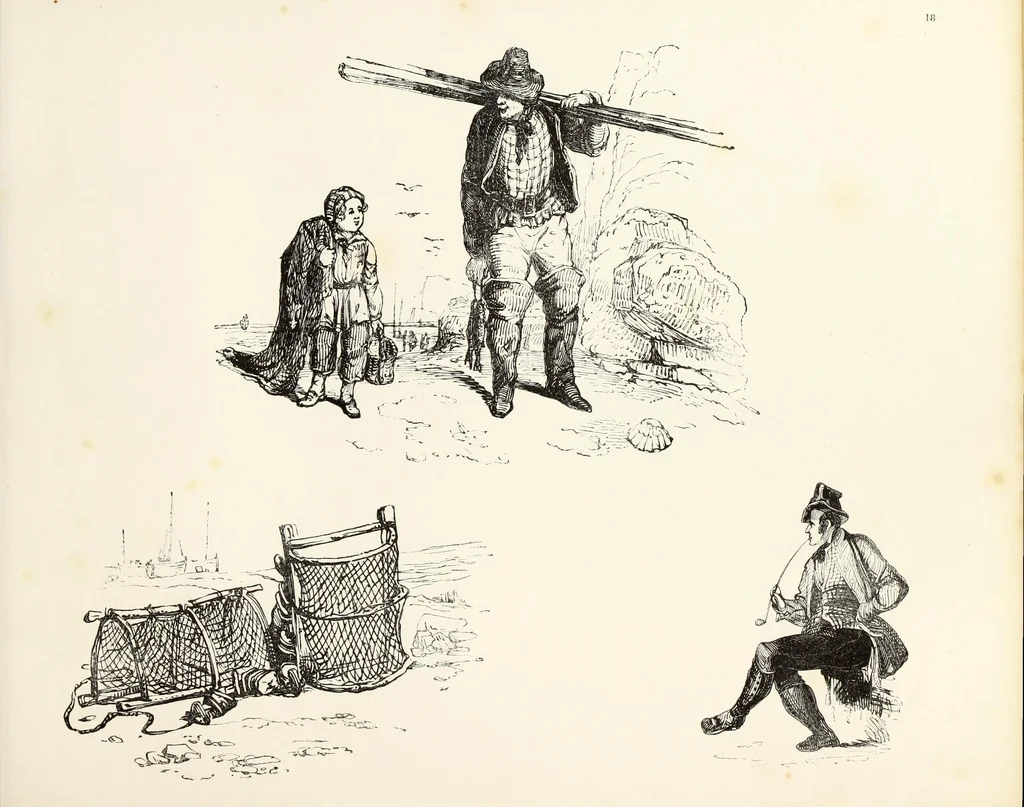 An illustration from The progressive drawing-book : containing a series of easy and comprehensive lessons for drawing landscape, architecture, the human figure, shipping, and animals, &c. without the aid of a master : also, a complete treatise on perspective, with nearly three hundred engravings, 1853, leaf 96