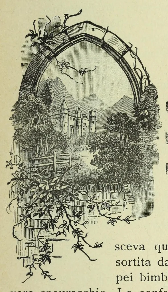 An illustration from Pro infanzia pel desiderio di una buona riforma, 1897, leaf 13
