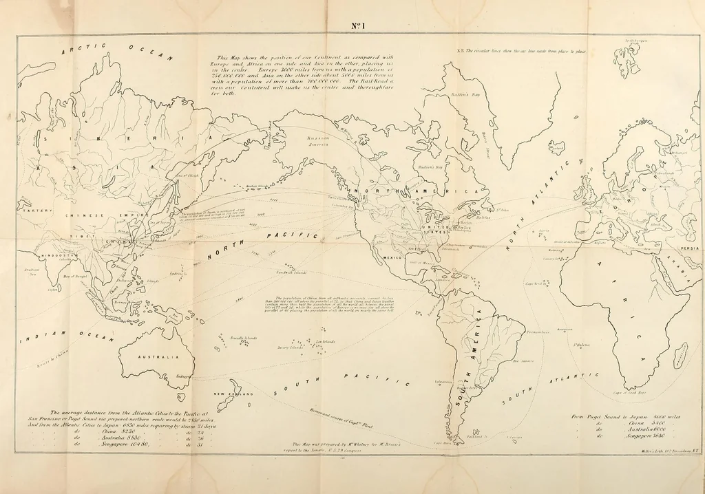 An illustration from A project for a railroad to the Pacific, 1849, leaf 10