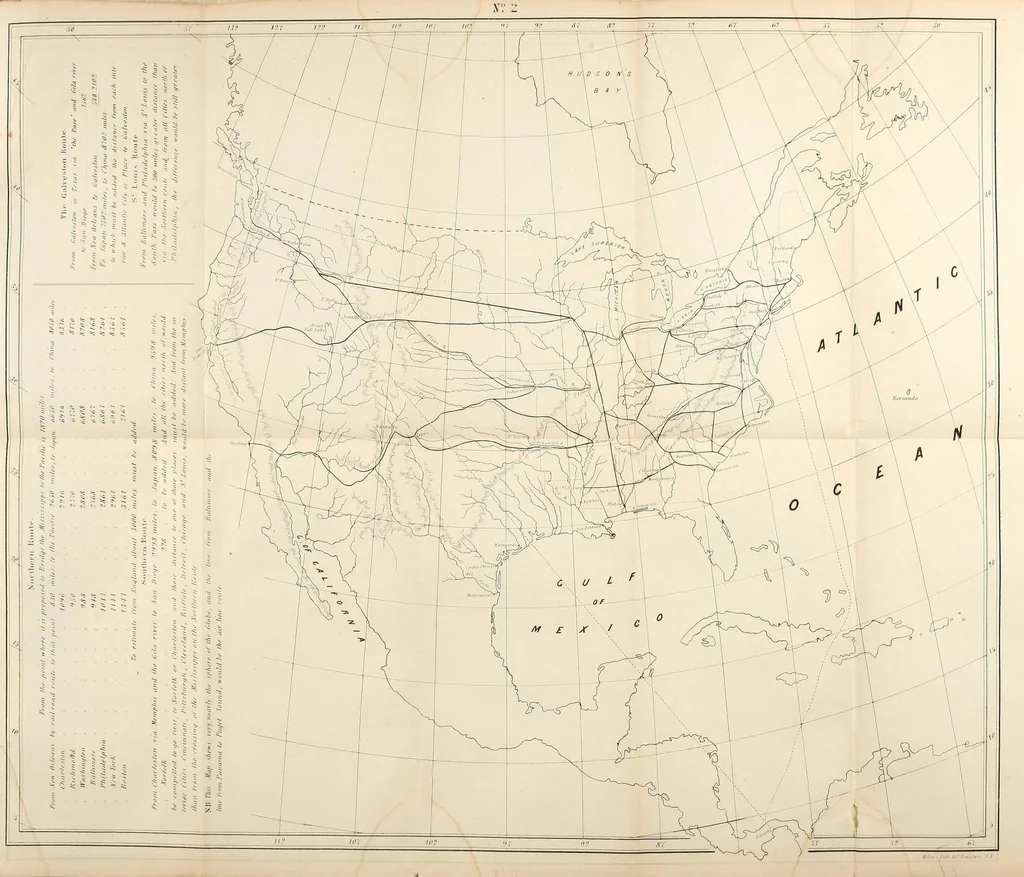 An illustration from A project for a railroad to the Pacific, 1849, leaf 15