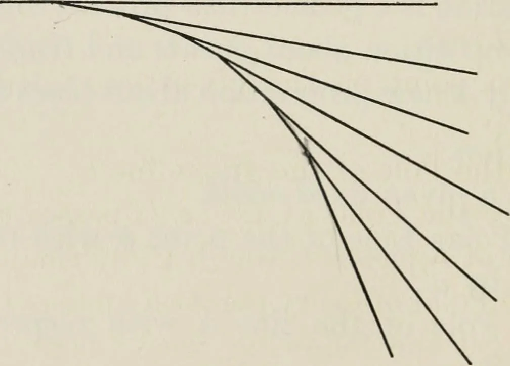 An illustration from Projective geometry for use in colleges and schools, 1911, leaf 97