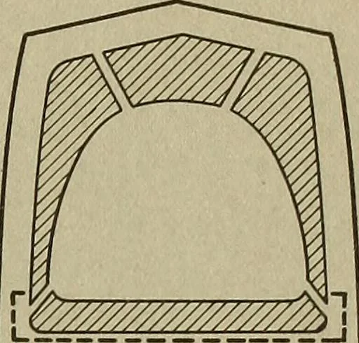 An illustration from Projects for beginning woodwork and mechanical drawing, 1912, leaf 138