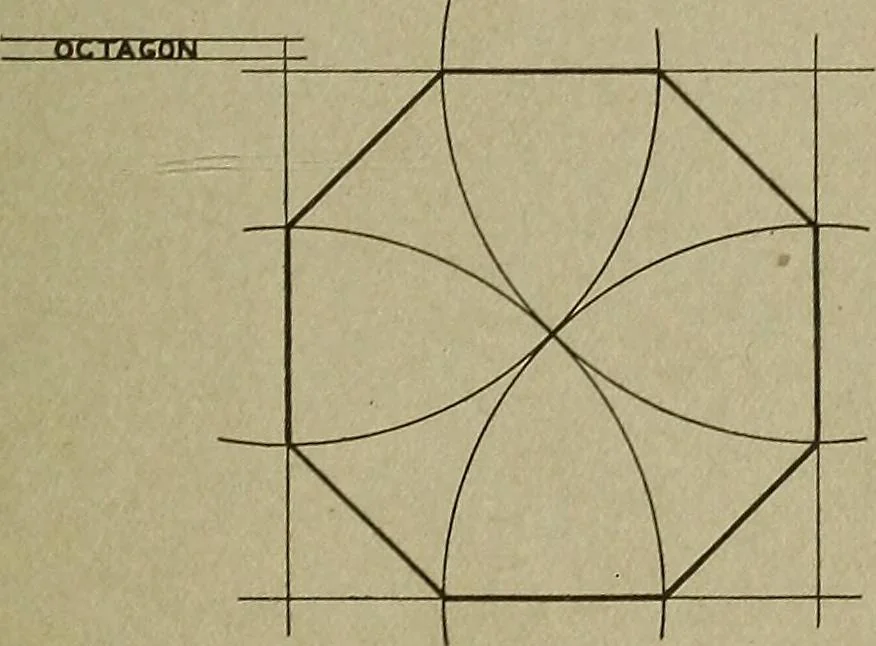 An illustration from Projects for beginning woodwork and mechanical drawing, 1912, leaf 142