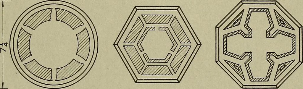 An illustration from Projects for beginning woodwork and mechanical drawing, 1912, leaf 80