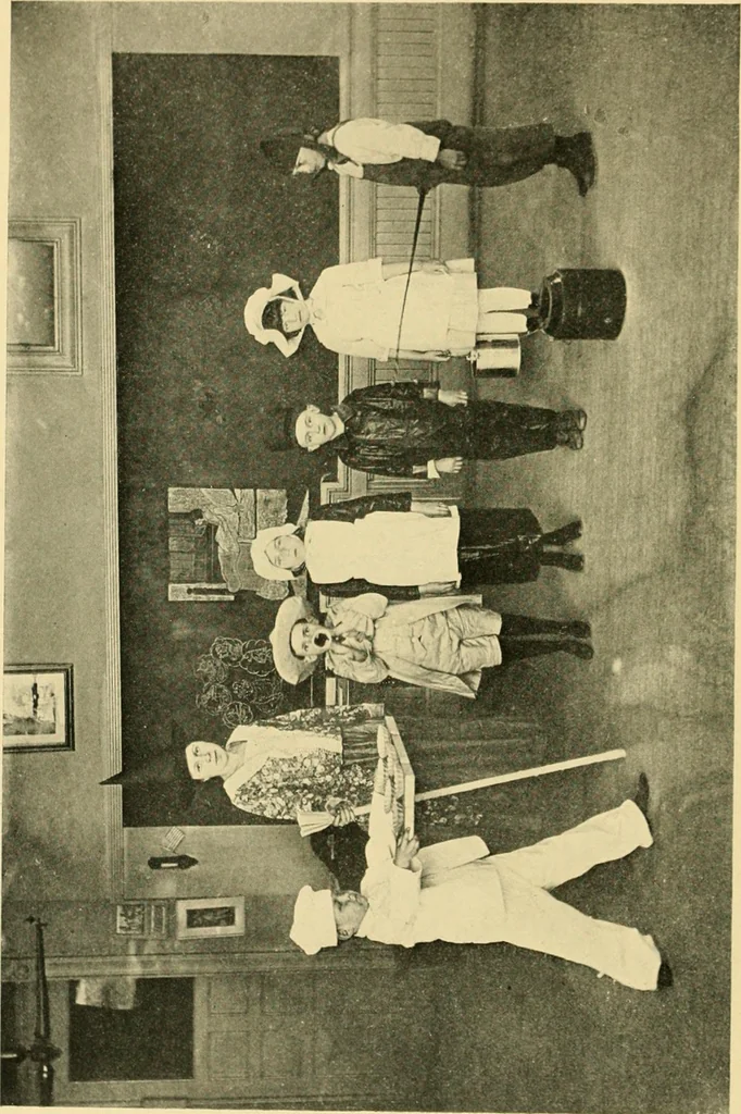 An illustration from Projects and games in the primary grades, 1922, leaf 51