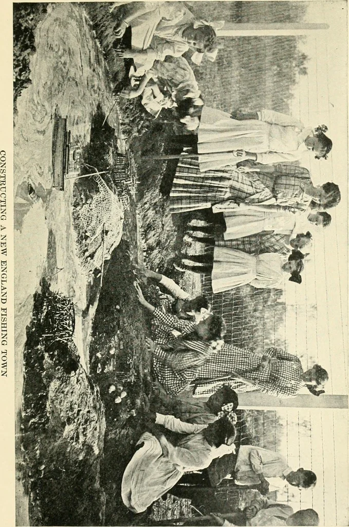 An illustration from Projects in the primary grades; a plan of work for the primary grades and the kindergarten, 1919, leaf 126