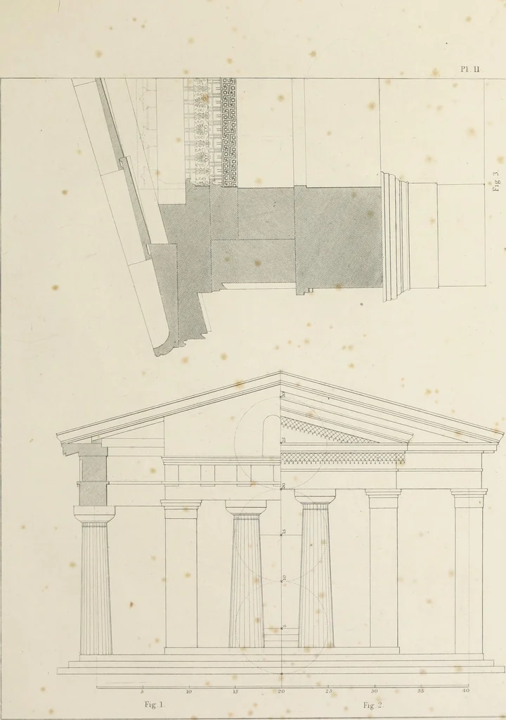 An illustration from Prolusiones architectonicæ, or, Essays on subjects connected with Grecian and Roman architecture, 1837, leaf 168