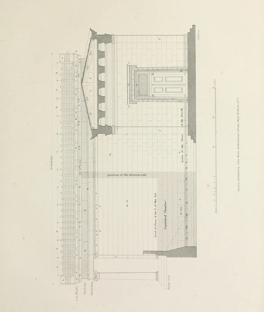 An illustration from Prolusiones architectonicæ, or, Essays on subjects connected with Grecian and Roman architecture, 1837, leaf 66